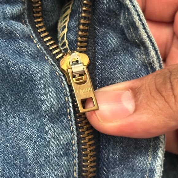 Vintage 50s 60s Lee Riders Sanforized Selvedge Denim Jeans Size 32X30 - Picture 4 of 7